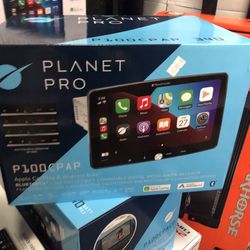 Planet Pro 10 Inch Apple CarPlay And Android Auto Stereo No Credit Check Payment Plan Available
