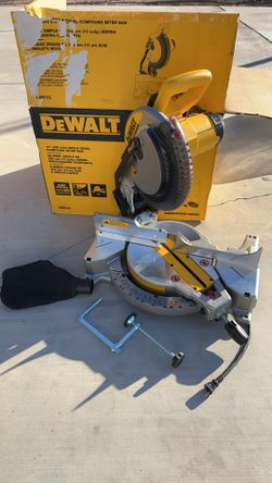 Dewalt 10 Inch Single Bevel Compound Miter Saw 