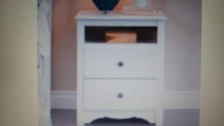 Prepac Monterey 2-Drawer Nightstand, White