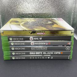 Xbox One Game Bundle (6 Games) – Action, Sports & Racing Lot