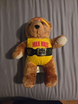 WWF Hulk Hogan Bear Titan Sports