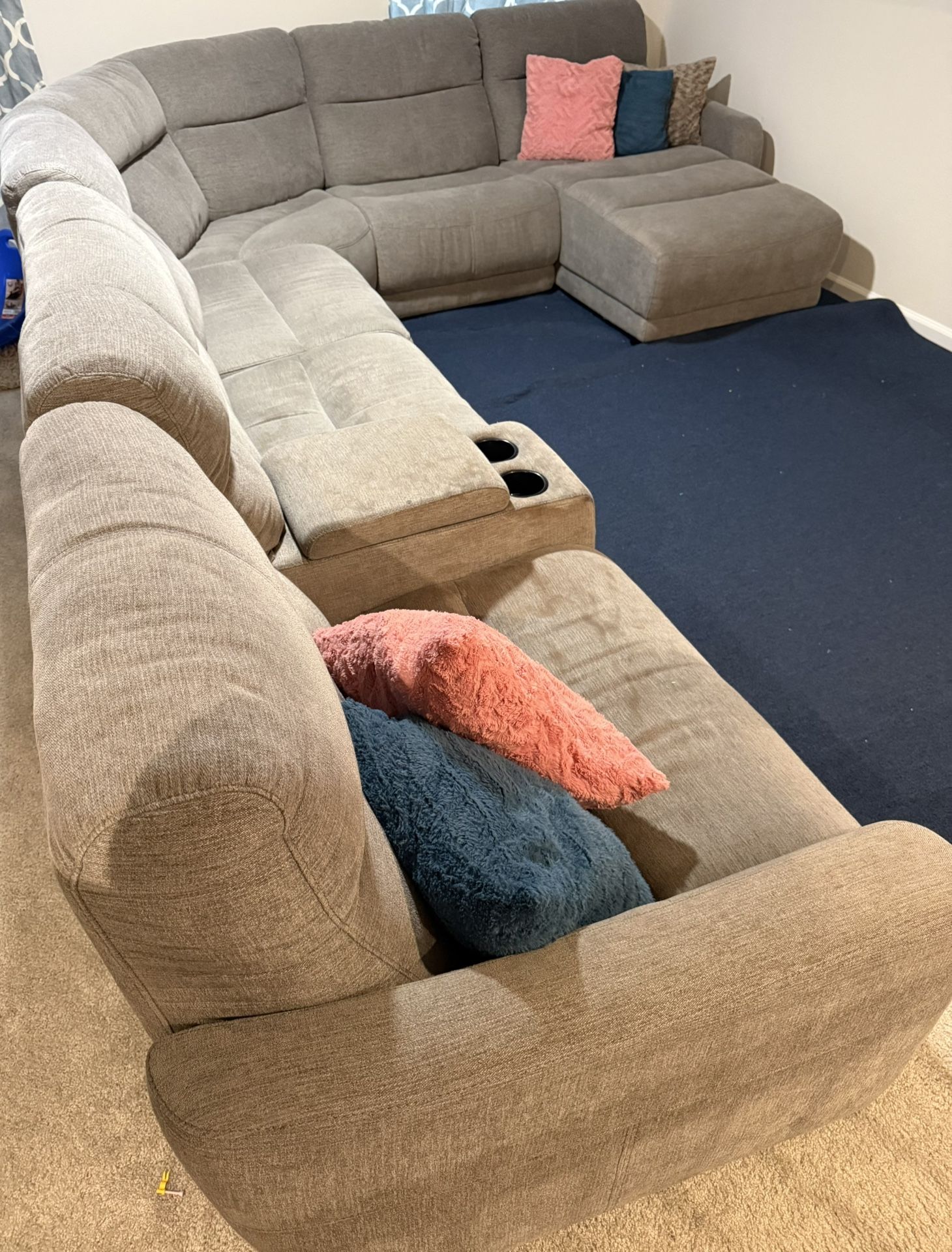 7 Piece Reclining Sectional
