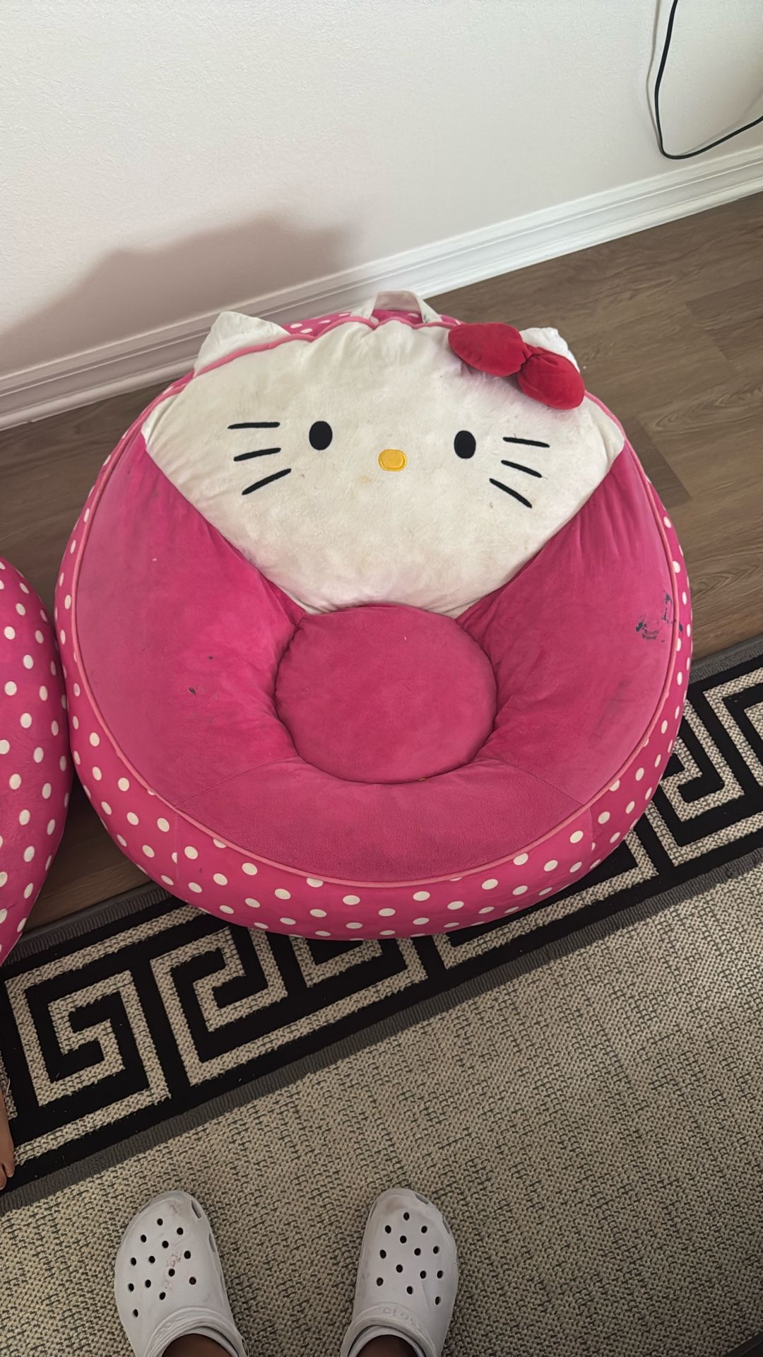 Hello Kitty Bean Bags. Two of them. sold as a set or separately