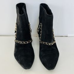 AUTHENTIC; CHANEL Boots Size 37