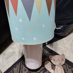 Lamp And Wall Decor 
