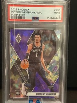Wembanyama PSA 9 Rookie Card Numbered to 25