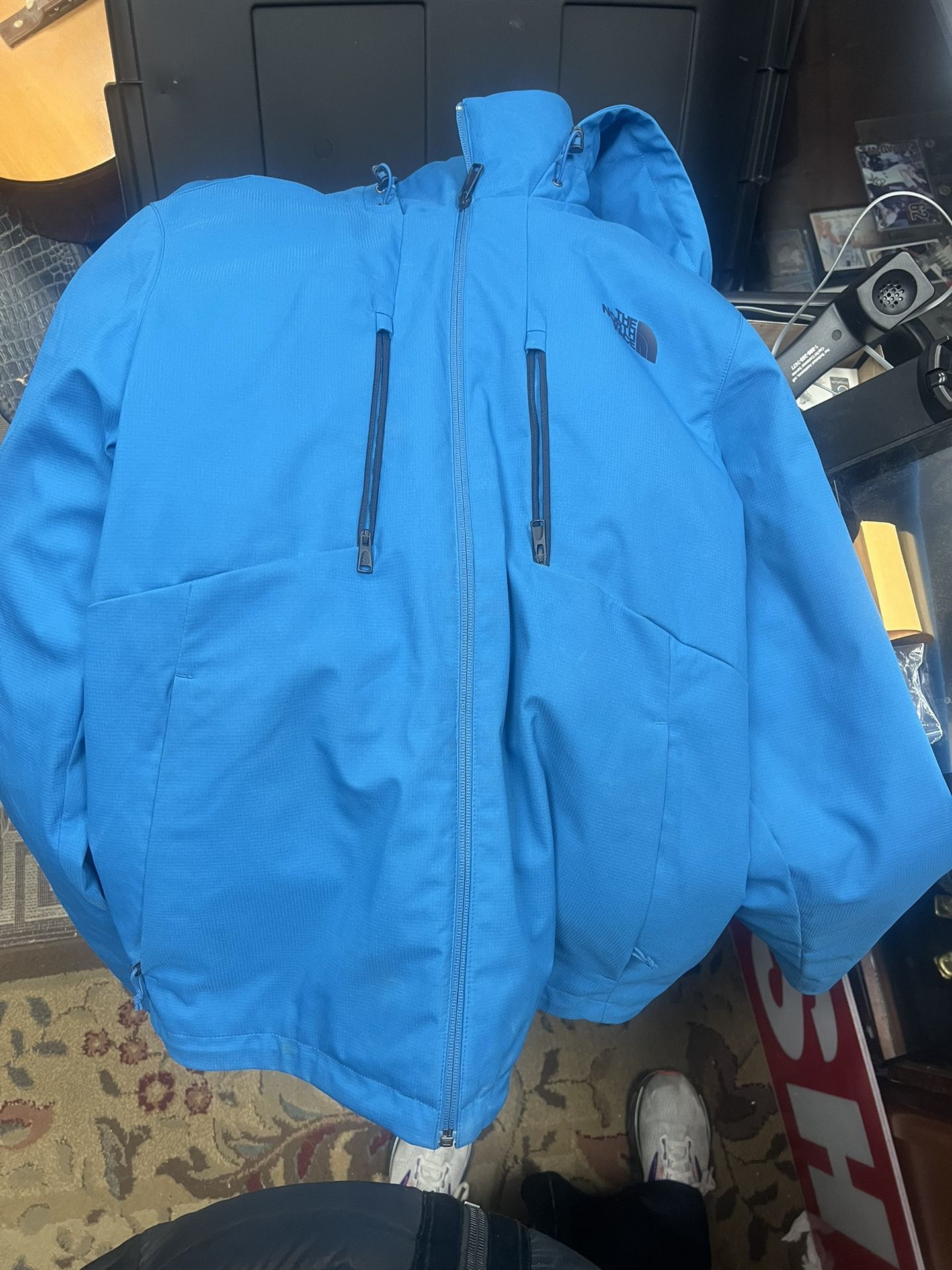 Men’s Large The North Face blue Apex Elevation windstopper jacket EUC p/u Jamison PA 