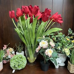 15 Artificial Flowers & Plants