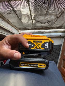 Dewalt batteries