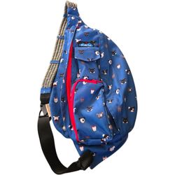 Kavu Puppitude Backpack Climbing Rope Outdoor Sling Bag Dog Lover Retired Rare