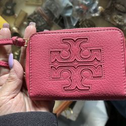 TORY BURCH WRISTLET PURSE 