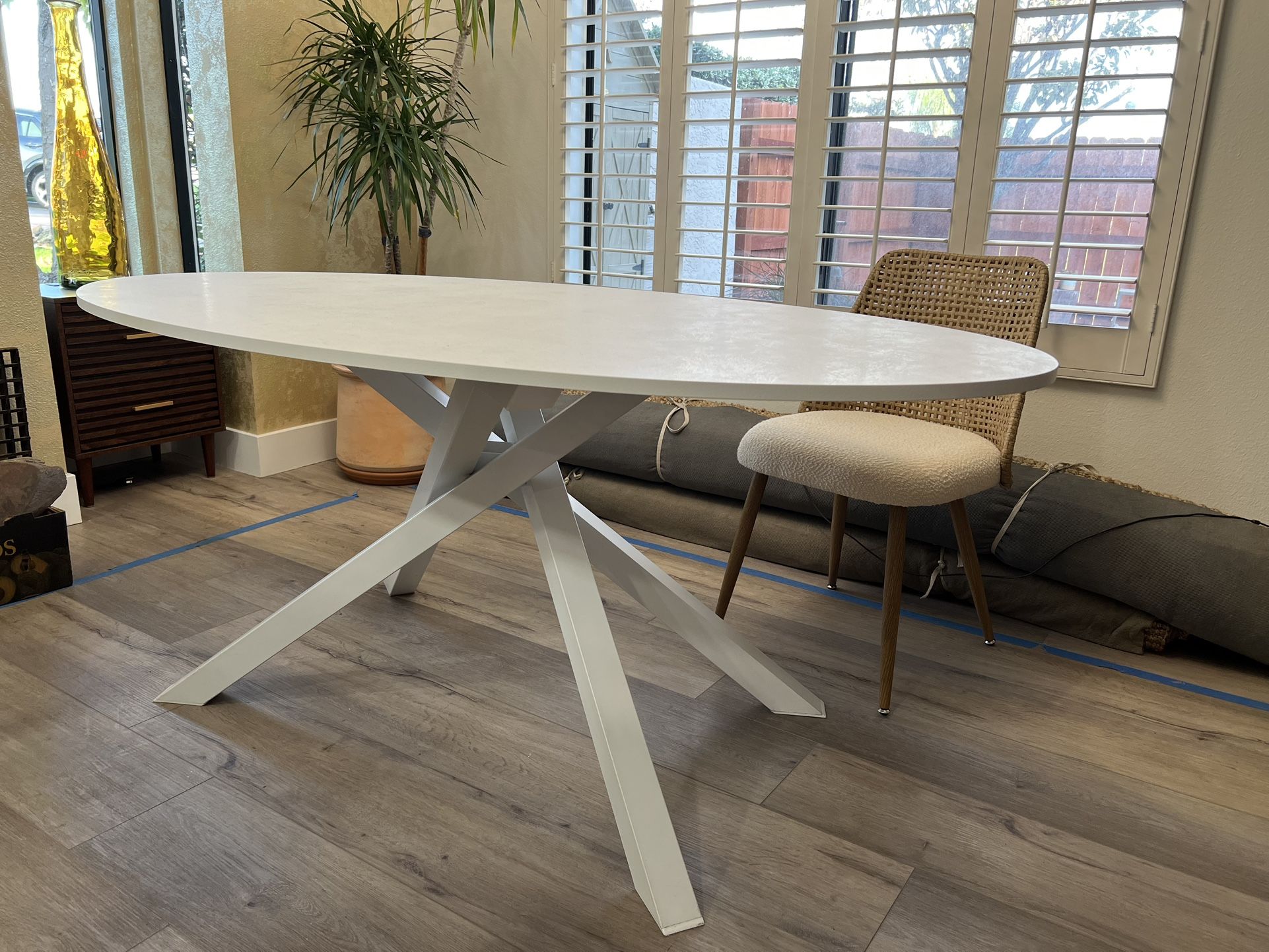 Dining Table, oval, IKEA Mariedamm $145