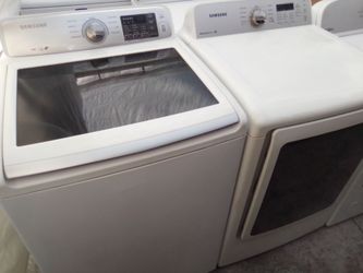 Samsung HE Washer Dryer gas Set
