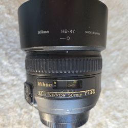Nikon AF-S Nikkor 50mm f/1.4G F-Mount