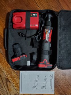 Snap on 14.4 ratchet ⅜ with extra battery /case/charger only used twice. Non negotiable price, won't respond to lower offers