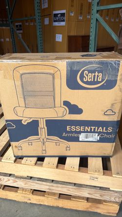 Serta Essentials Armless Office Chair
