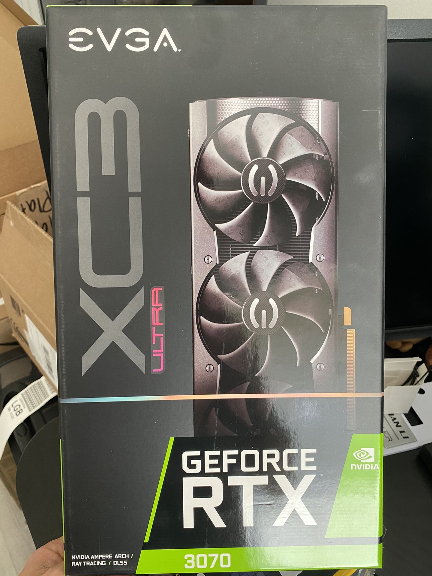 BNIB Sealed EVGA RTX 3070 XC3 Ultra