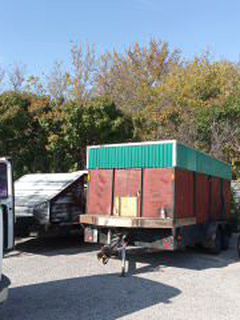 Homemade 16ft Enclosed Trailer For Sale