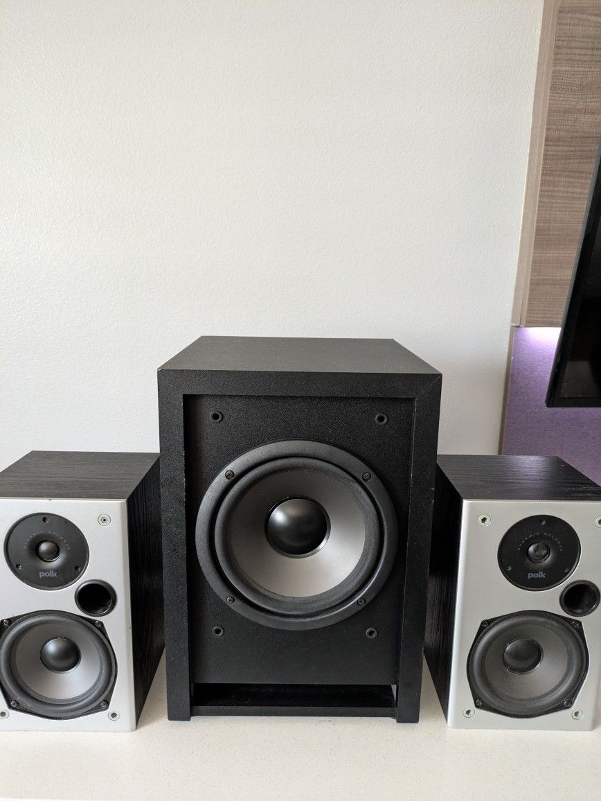 Polk 2.1 Surround Speakers