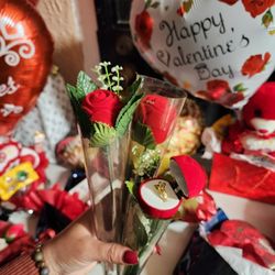 Valentine's Gift Rose 🌹 For Ring