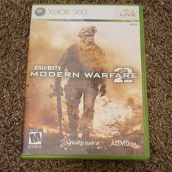Xbox 360 Call of Duty Modern Warfare 2