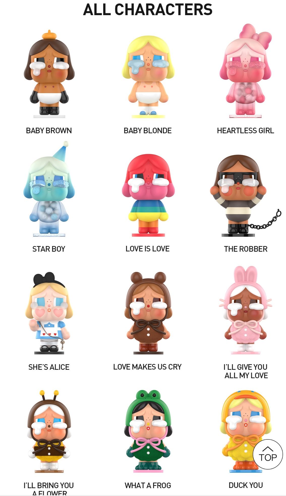 POPMART Crybaby Crying Again Vinyl Pendant Blind Box