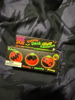 Needoh Mini jack o lanterns