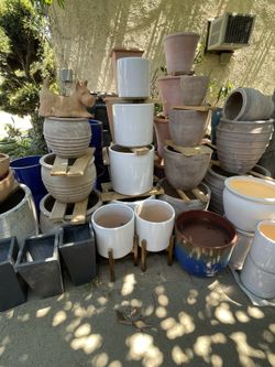 Garden Pots-Planters-Bonsai Pots-Terracotta-Large Planters($25 and up )