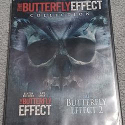 Butterfly Effect 1 And 2 DVD Movie Show Ashton Kutcher Paranormal 