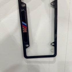 Carbon fiber plate for BMW M