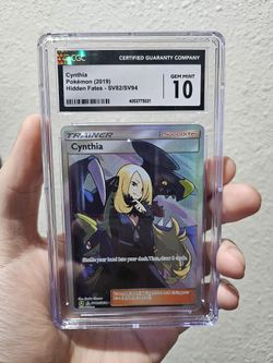 CGC 10 Cynthia Hidden Fates