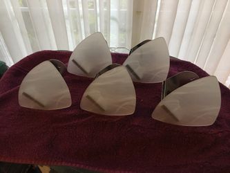 Wall glass metal candleholders