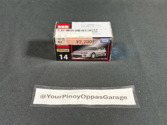 1/62 Takara Tomy Tomica Premium #14 - Silver Toyota Supra MKIV MK4 (2016)