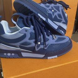 Louis Vuitton blue trainers