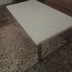 Coffee Table (top Has Scratches)