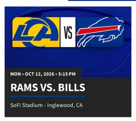 Rams vs Bills