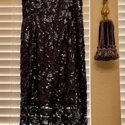 Eliza J Sequin Dress