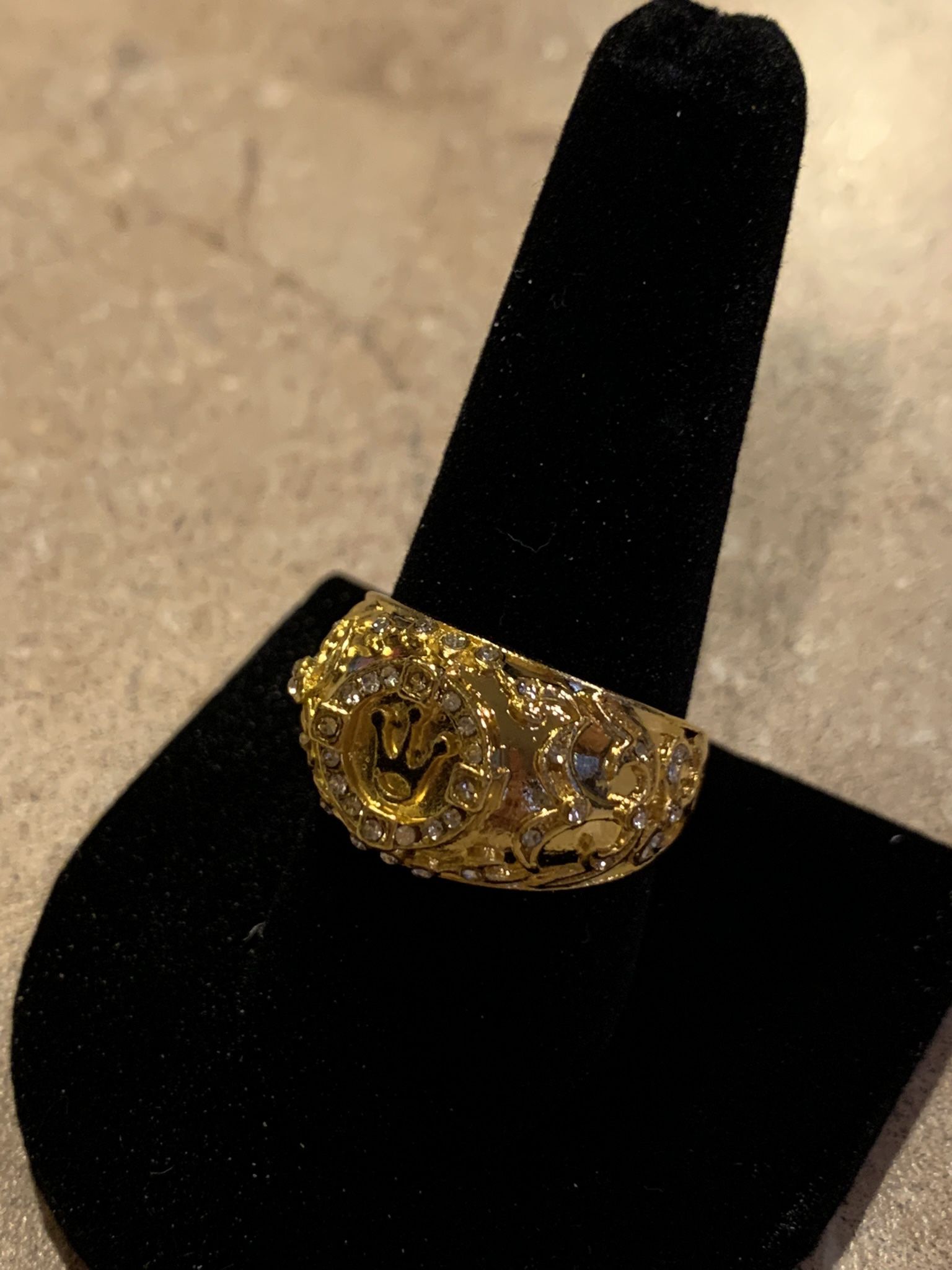 Gold Crown Ring 