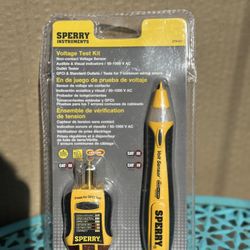 Sperry Voltage Test Kit – Outlet Tester & Volt Sensor Brand new in packaging.