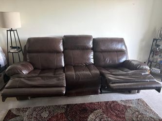 Brown Leather couch