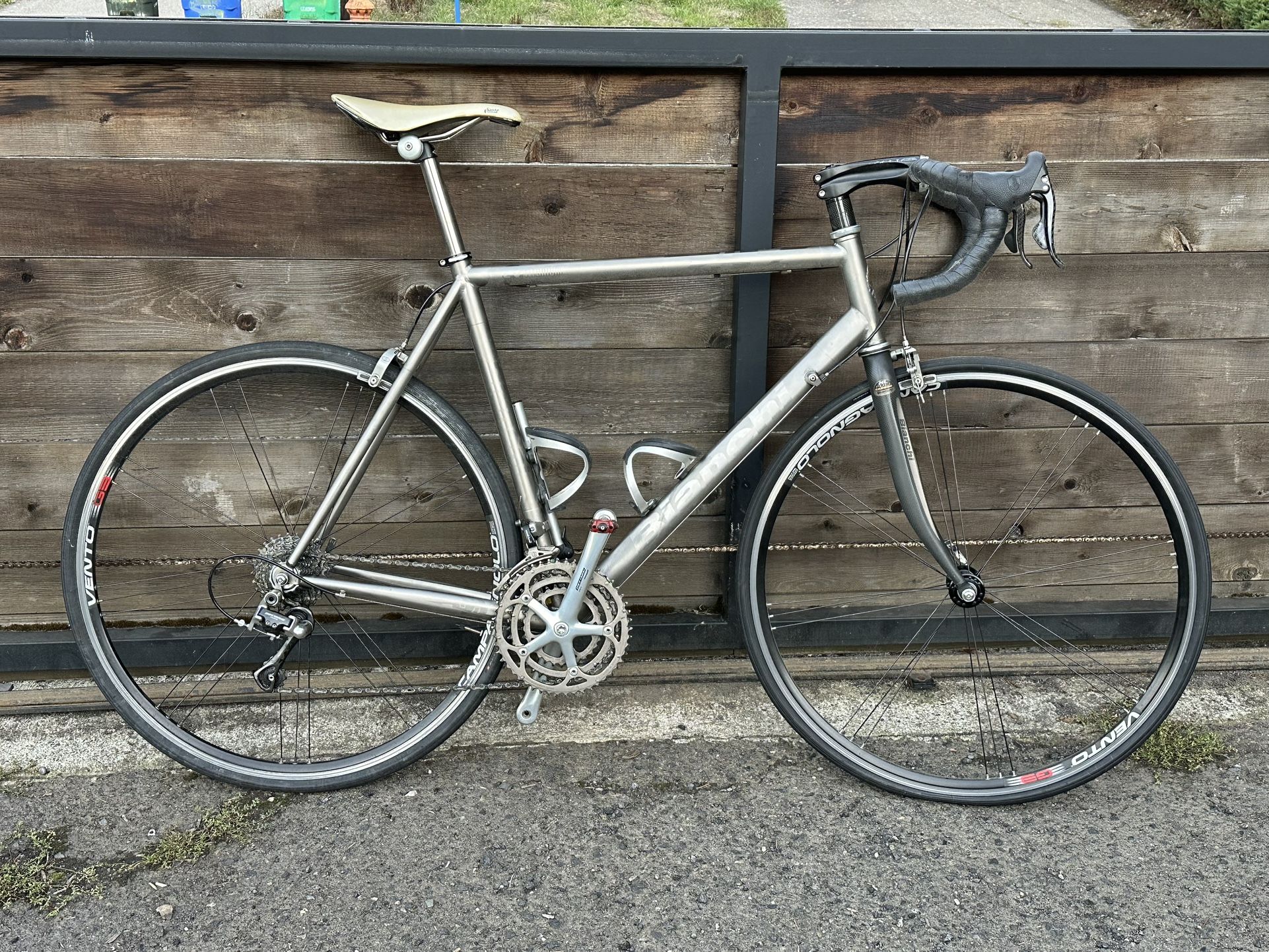 Bianchi EV Titanium With Campagnolo Record Grupo