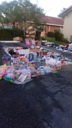Garage sale.