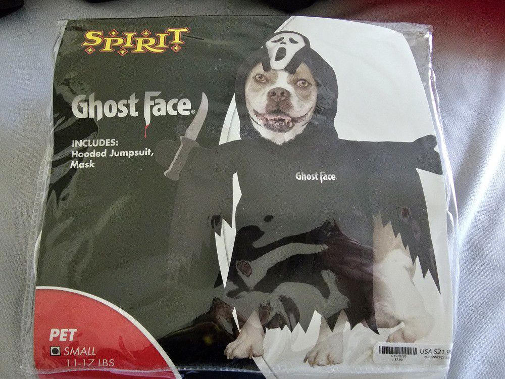 Ghostface Pet Costume