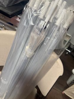 Clear umbrellas