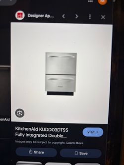 Kitchen Aid Model # kuddo3st