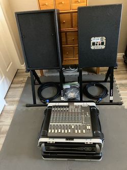 Studio Monitor and Vocal Amplification System