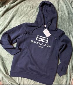 Balenciaga Navy Blue Hoodie ( Men’s L Cut)