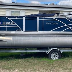 2021 Sylvan  Mirage Pontoon Boat EXCELLENT CONDITION 