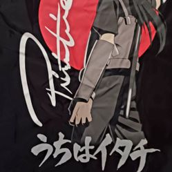 Primitive Naruto Windbreaker. Itachi Back Art.