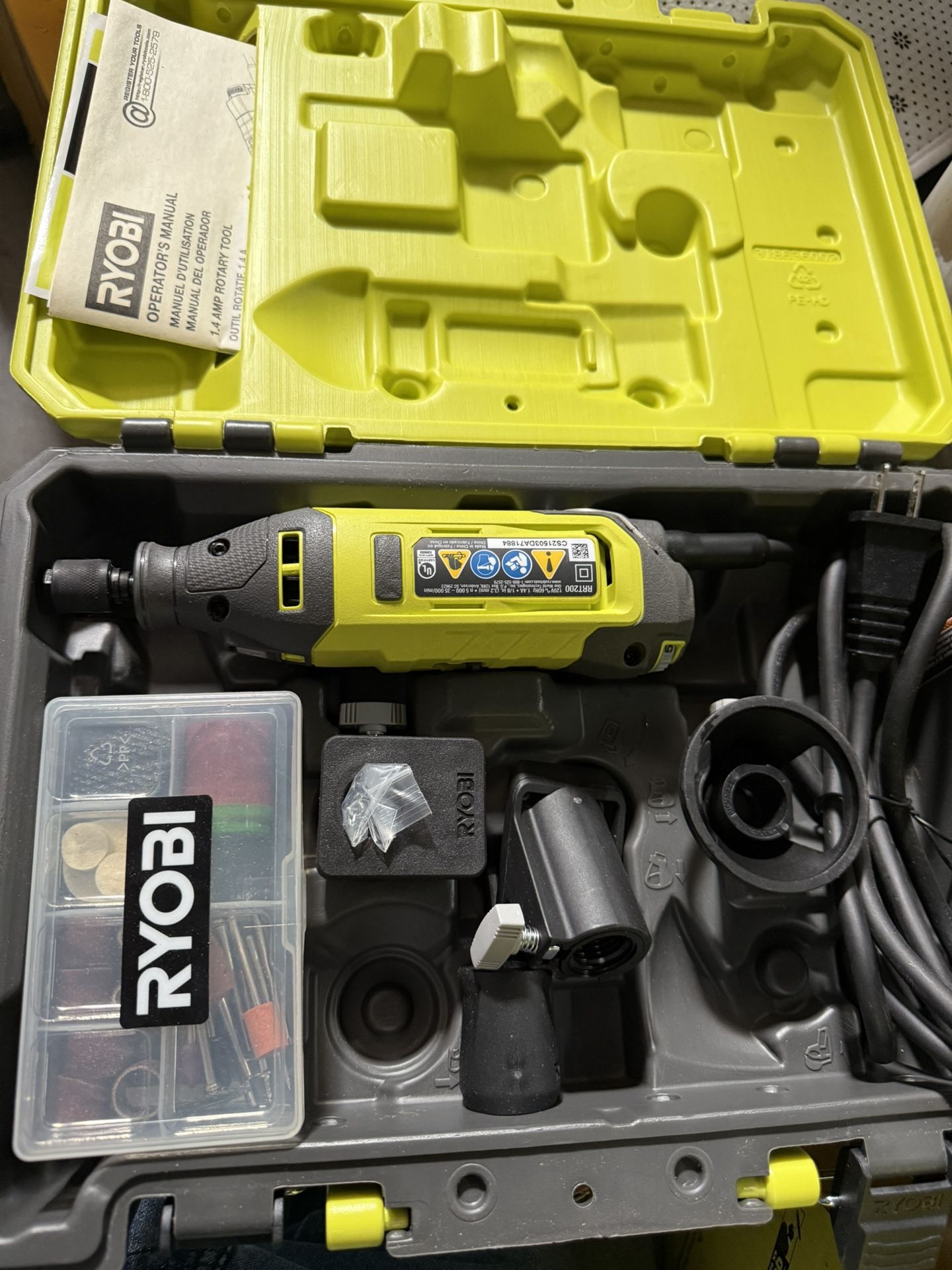 Ryobi 1.4 Amp Rotary Tool (R32-A)